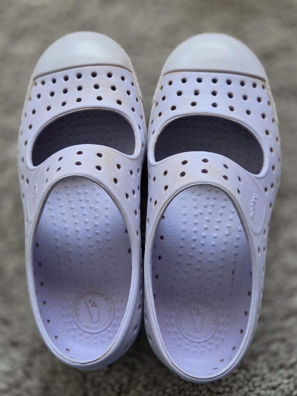 Purple Native Girl's Juniper Shoes Size C11
